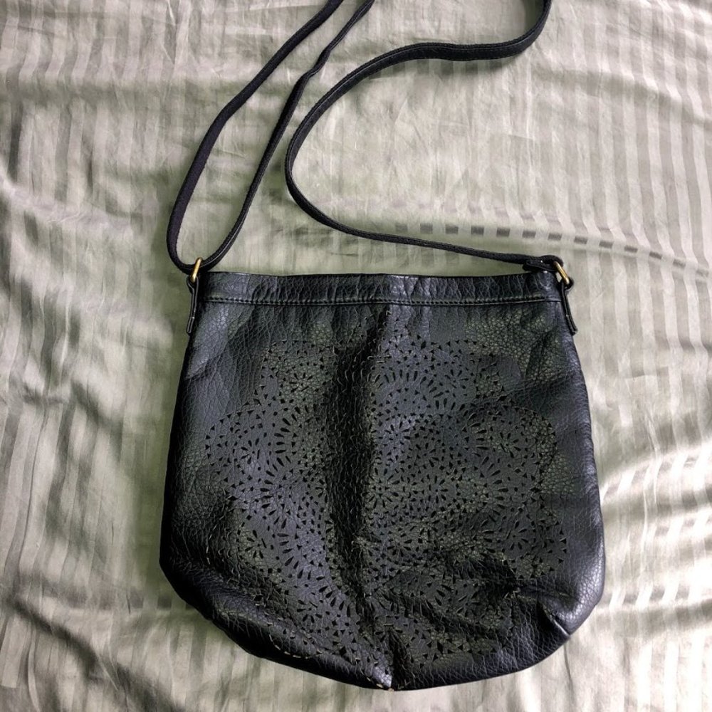 Black Shoulder Crossbody Bag